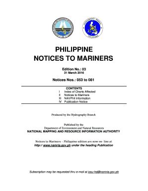 notice to mariners philippines
